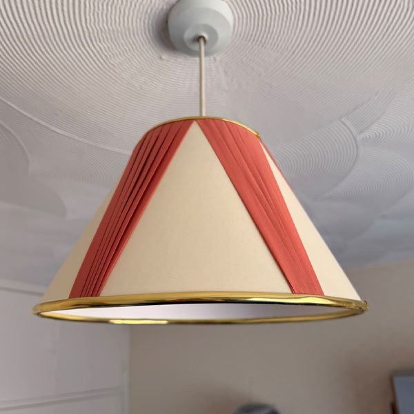 Light shade after cleaning